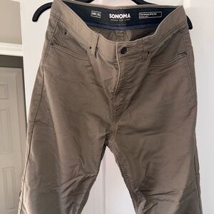 Sonoma Men's Tan Pants 34x30